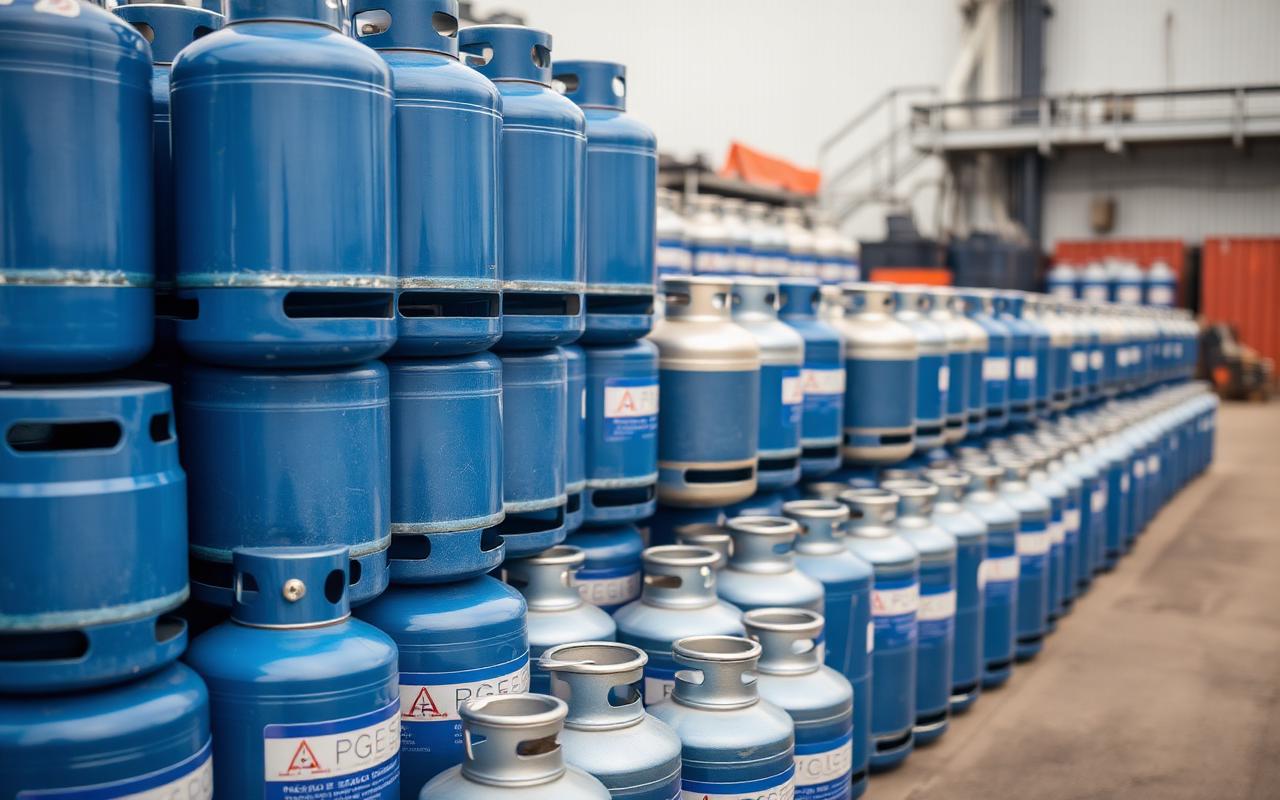 LPG cylinders